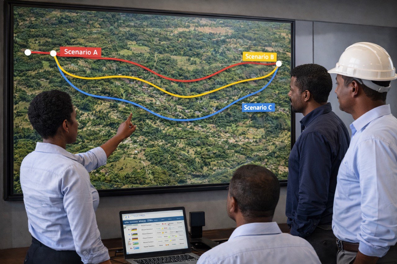 PROS Route Optimizer interface